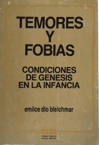 Tapa de «Temores y fobias. Condiciones de génesis en la infancia»